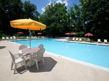 Large private pool 